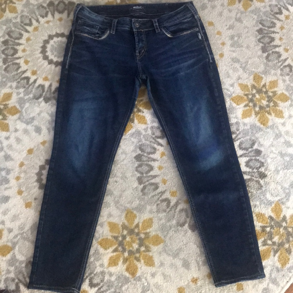 Silver (suki) straight leg jeans